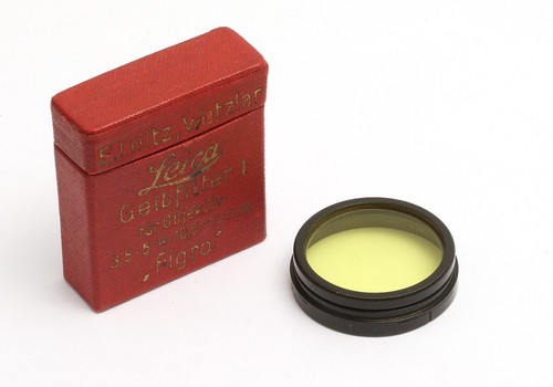 Leica leitz gelbfilter - leica,