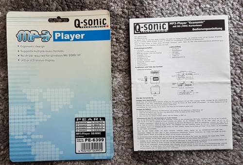 Bedienungsanleitung sonic - bedienungsanleitung, q-sonic