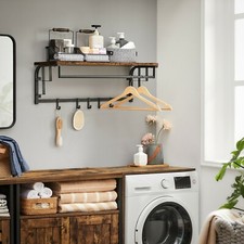 Wandgarderobe Wandregal