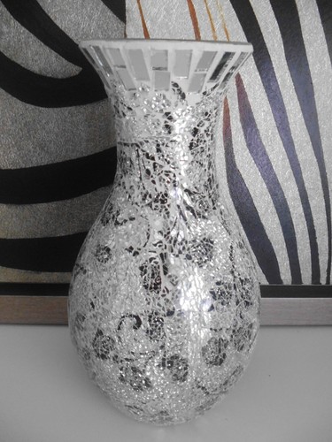 Deko mosaik vase - vase, tischvase