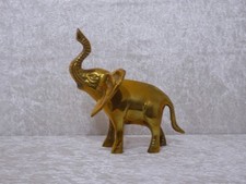 JDpFHL - Messing Design Figur Elefant - Vintage - Goldfarben - 14 cm