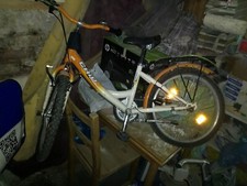 Fahrrad Chio Weiß/Orange für Kinder