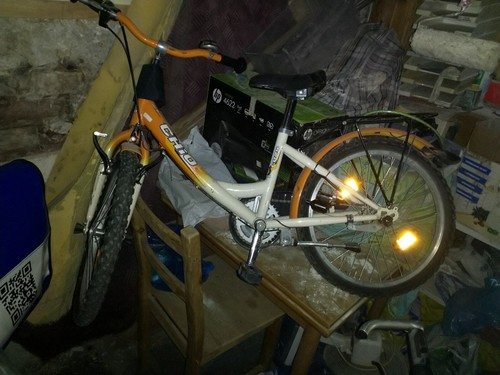 kinderfahrrad 16 orange