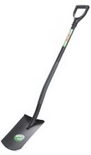 Gartenspaten Metallstiel Feldspaten Rund Schaufel Grabspaten 120cm Spaten