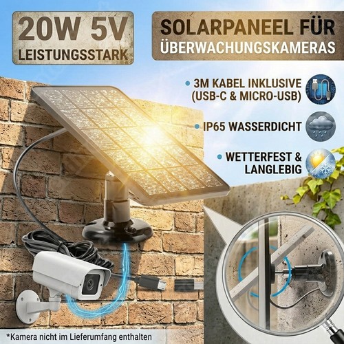 360 20w solarpanel - 5v,