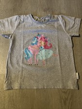 Babauba, T-Shirt, Größe 116, Einhorn mit Ballerina