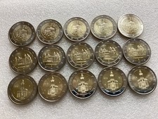 Lot Sammlung 2 Euro Gedenkmünzen Deutschland
