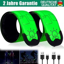 2 Stück LED Armband Aufladbar