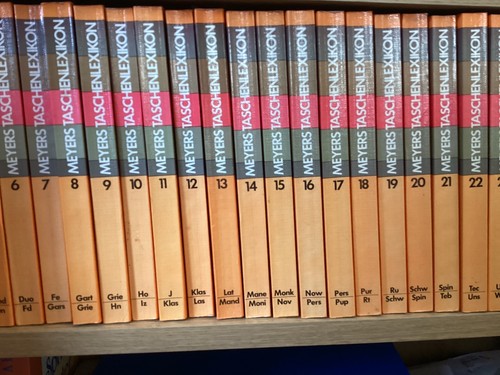 Meyers großes taschenlexikon - großes,