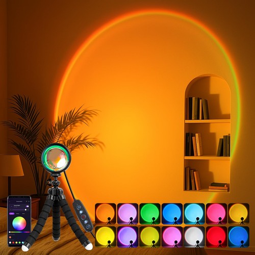 Sunset lamp rgb - sunset,