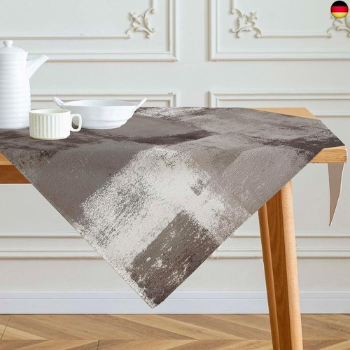 Tischdecke 100x100 grau - tischdecke,