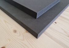 1,0cm 10mm MDF Platte Schwarz