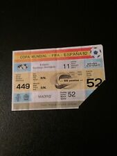 WM 1982 ; Finale  : Deutschland - Italien ; 11.07.82