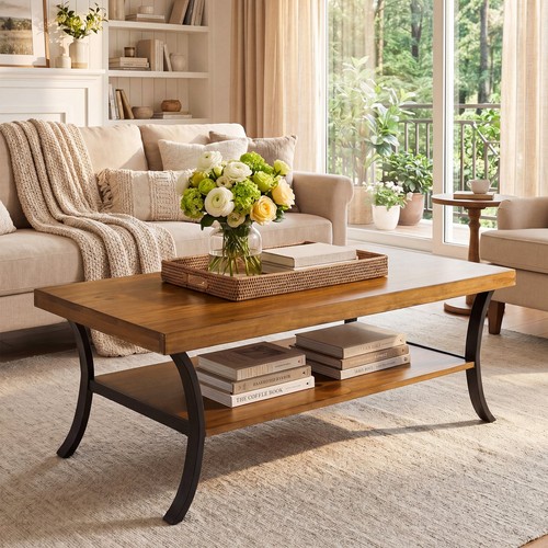 Massivholz couchtisch 120 - massivholz,