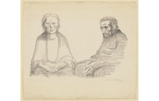 Käthe Kollwitz " die Eltern"