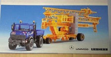 Kibri B 11116 Unimog ungebaut m. Liebeherr Schnellaufbaukran  1:87