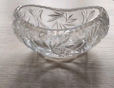 Vintage Kristallglas Schale