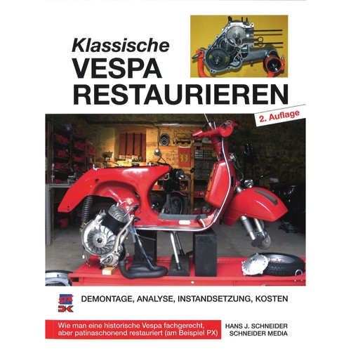 Klassische vespa restaurieren - vespa,