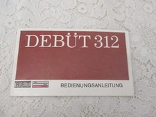 1976 DEBÜT 312  RFT DDR