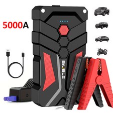 5000A Auto KFZ Starthilfe Jump Starter Ladegerät 12V Booster Powerbank LED