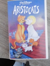 VHS Video Kassette Walt Disney Aristocats Meisterwerke