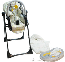 Safety 1st Hochstuhl Kiwi, 3-in-1 Hochstuhl, Rücken- und Fußlehne