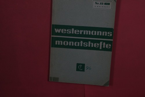 424213 westermanns monatshefte - 424213,
