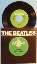 THE BEATLES - SINGLE 7" - I FEEL FINE / SHE`S A WOMAN - MINT