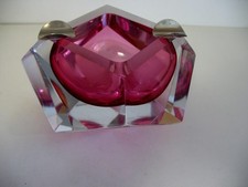 Murano ascher schale - murano,
