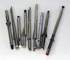 9x Plattenwechsler-Achse / Abwurfsäule / Stapelachse, für Bastler, als Set! T122