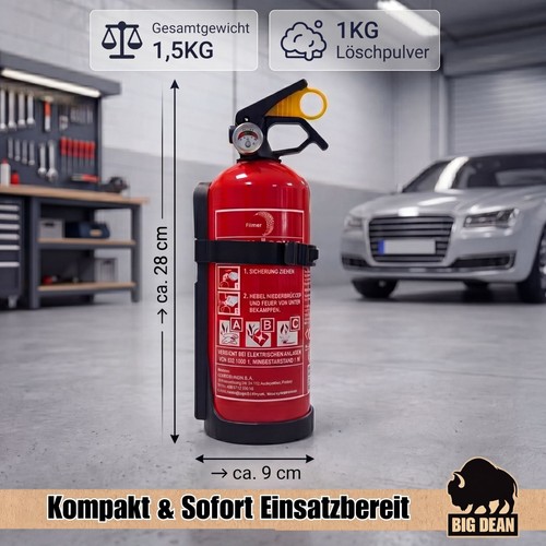 Stück feuerlöscher 1kg - feuerlöscher,
