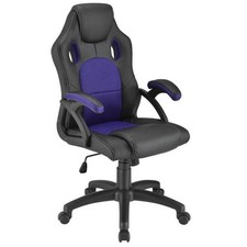 Gamingstuhl Bürostuhl Schreibtischstuhl Drehstuhl Racing Schwarz/Violett B-WARE