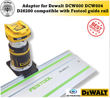 Dewalt DCW600 DCW604 D26200 Adapter Router Führung Festool Schiene Schiene HERGESTELLT IN UK