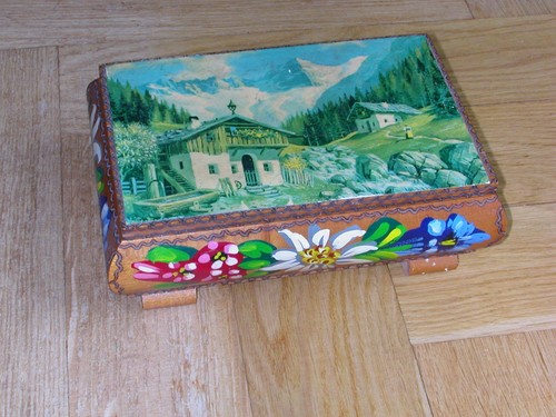 Reuge spieluhr motiv edelweiß - spieluhr,
