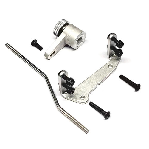Aluminum servo mount - aluminum, w/servo