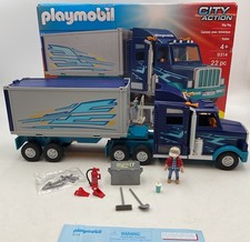 Playmobil 9314 Big Rig LKW LKW Fahrzeug & Container, originalverpackt 100% vollständig