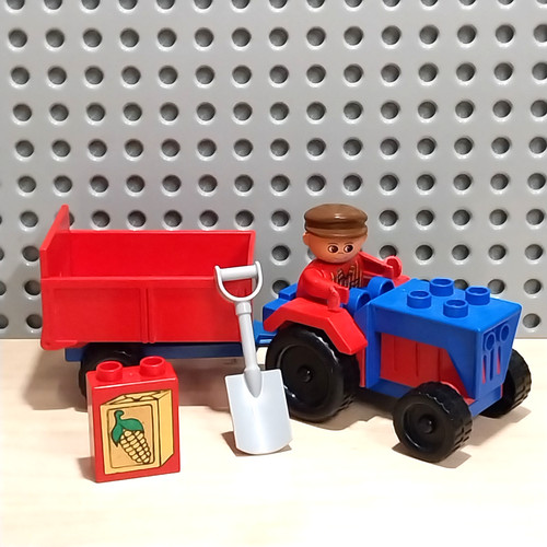 Lego duplo traktor mit - duplo,