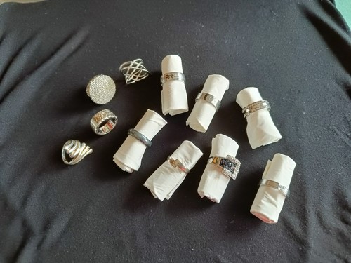Konvolut ringe 7 - ringe, teils