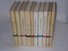 Diverse:Bibliothek Suhrkamp. Konvolut 10 Bände. 