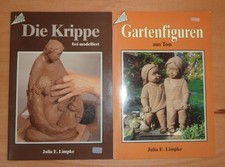 Vorlagenbücher für Keramik Handwerk  "Die Krippe" und "Gartenfiguren"