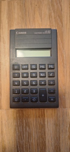 Canon taschenrechner 37 - taschenrechner, lc-37