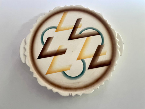 Art deco tortenplatte bauhaus - deco,