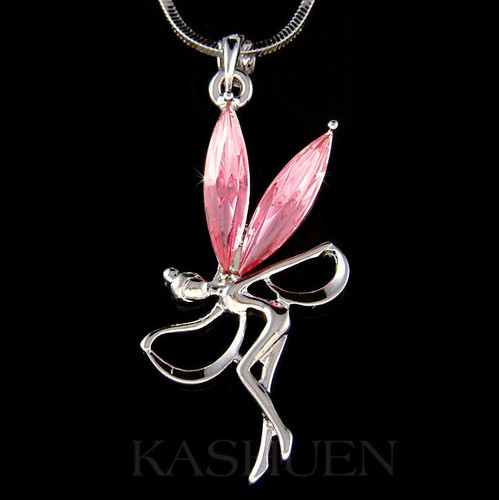 Rosa tinkerbell aus swarovski - tinkerbell,