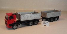 Herpa 1/87 Nr. SoMo DAF CF Hängerzug Sandkipper rot/silber #3482