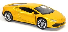 Lamborghini Huracán LP 610-4 goldgelb metallic Modellauto ~11,5cm Neuware WELLY