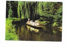 G671 AK  Spreewald  Trachten  Kahn  ungelaufen 1972