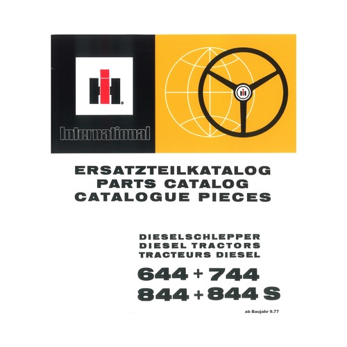 Ihc ersatzteilkatalog 644 744 - ersatzteilkatalog,