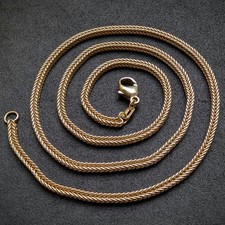 Fuchsschwanz Kette Sterling