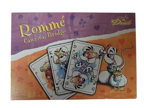 Diddl rommé kartenspiel - rommé, •