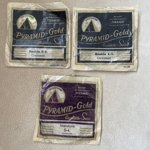Pyramid gold mandoline - gold, neu